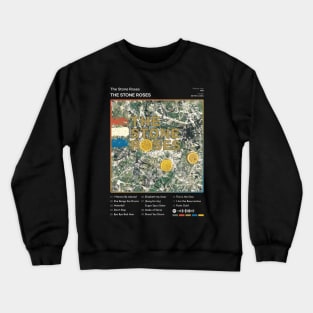 The Stone Roses - The Stone Roses Tracklist Album Crewneck Sweatshirt